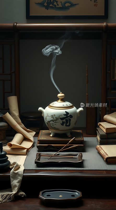 古香古色文房四宝