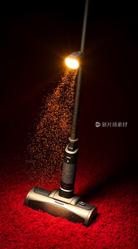 吸尘器清洁地毯