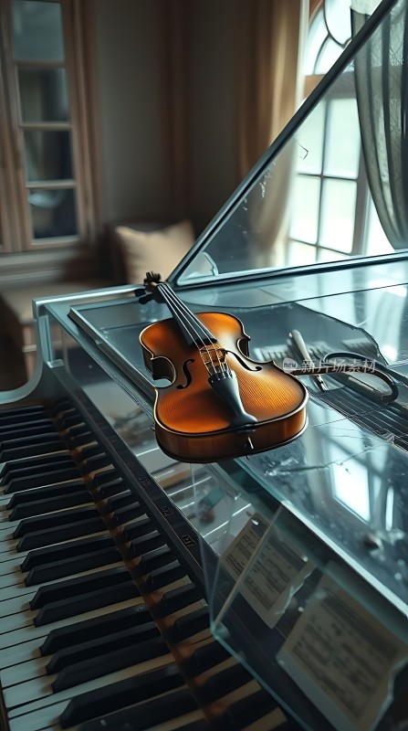 钢琴上的小提琴