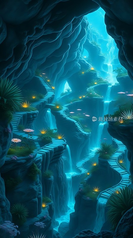 神秘洞穴秘境探险之旅