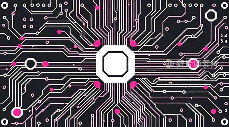 电子科技核心线路图