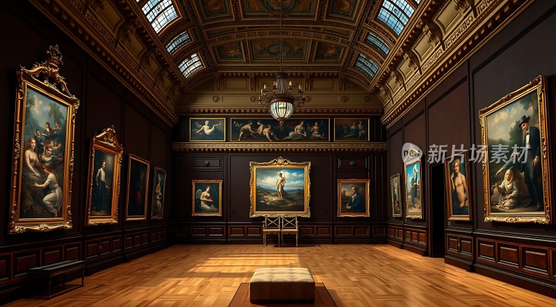 艺术殿堂经典画作尽收眼底