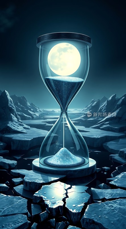 沙漏中的月光