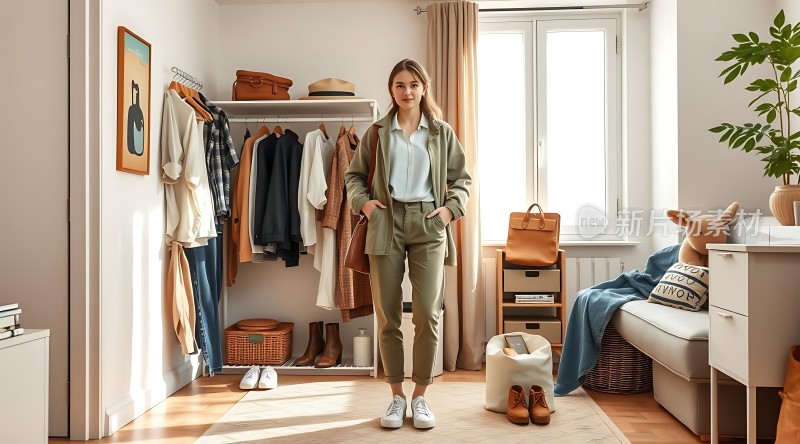 时尚穿搭简约生活