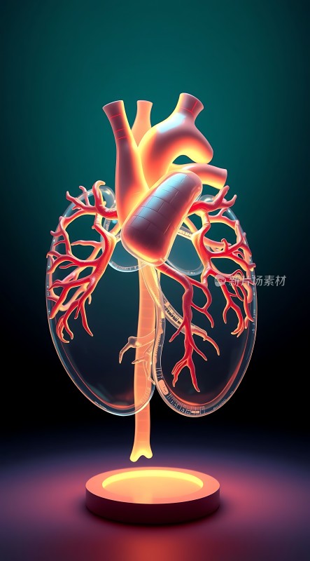 心脏与肺部的完美结合