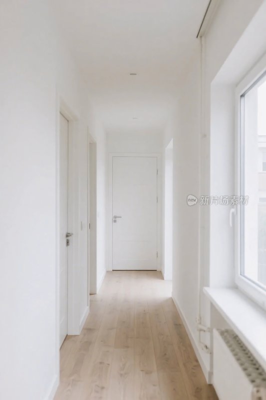 简约走廊室内场景