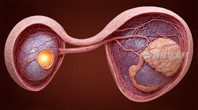 人体内部器官解剖图