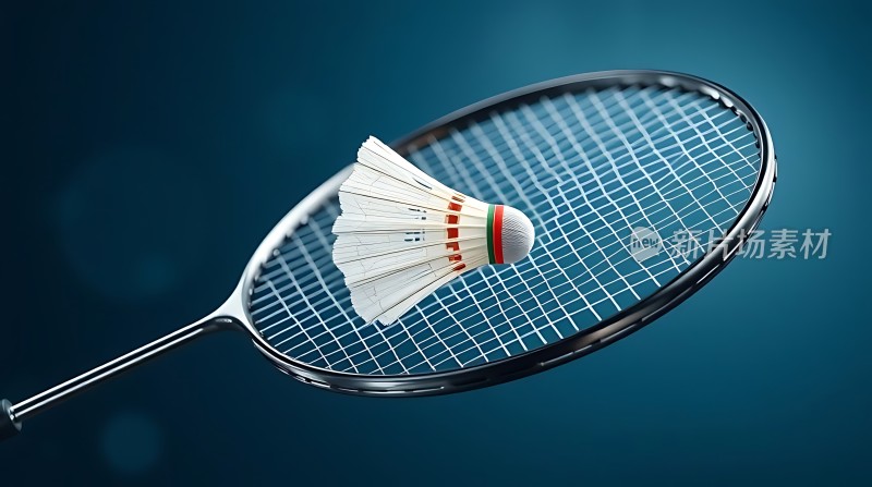 羽毛球拍与羽毛球的完美结合