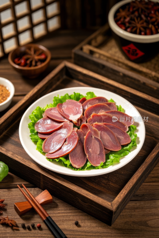 鸭胗中国传统经典美食中式家常美味食物