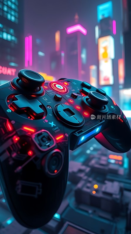 未来城市游戏手柄