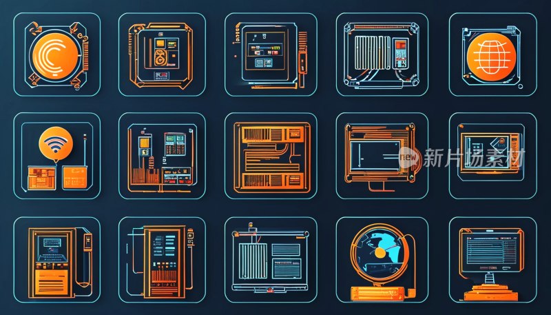 物联网图标集