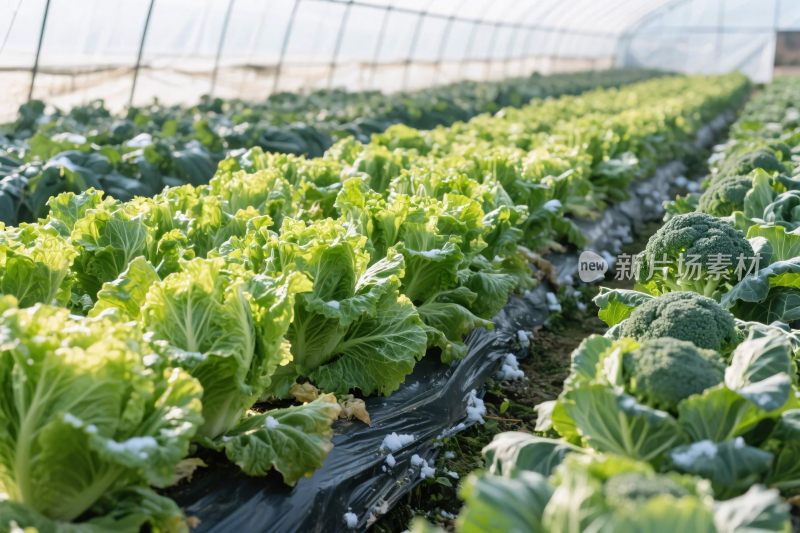 蔬菜种植大棚场景