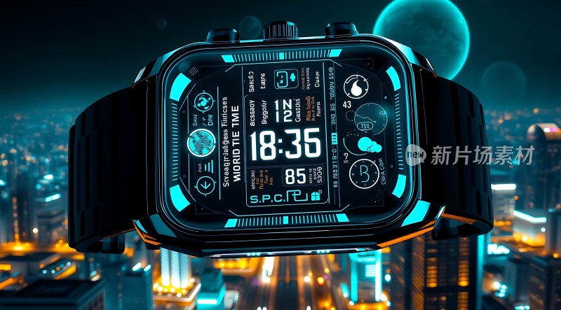 未来科技腕表智能生活新定义