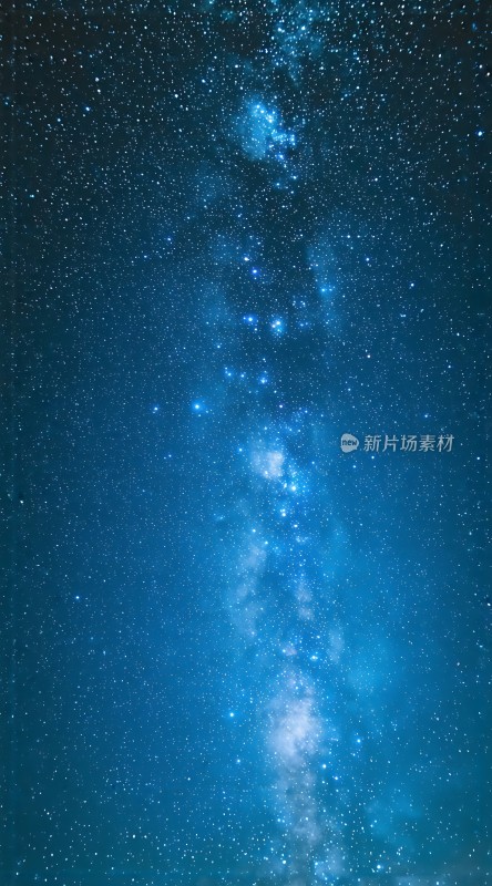 璀璨星空下的银河之旅