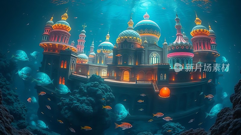 海底宫殿奇幻世界