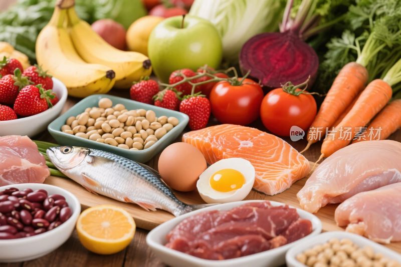 健康食材集合图