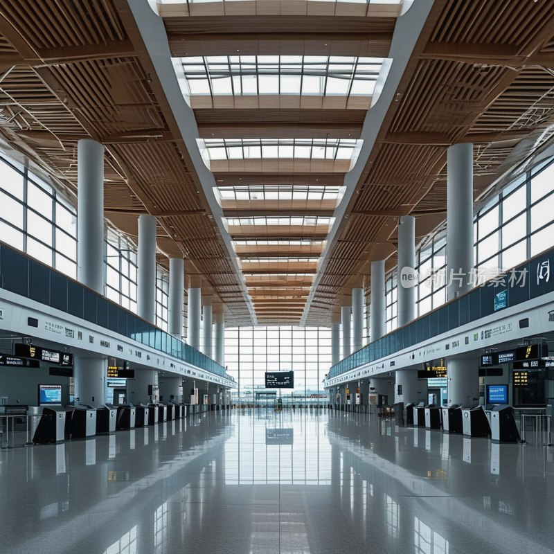 海口机场航站楼内景