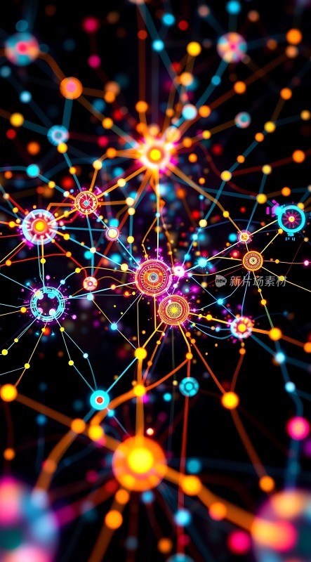 五彩斑斓的神经元网络