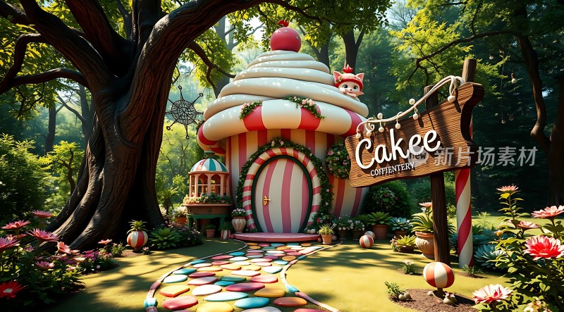 蛋糕猫乐园