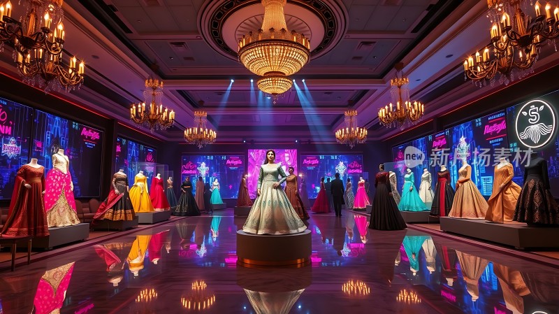时尚盛宴华丽礼服展