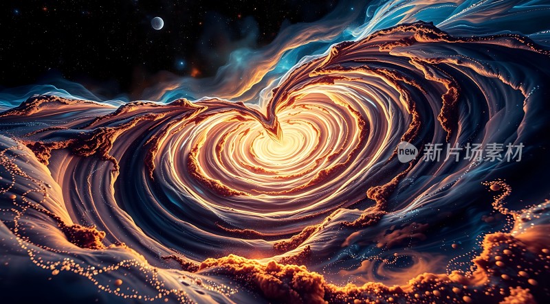 宇宙漩涡奇观