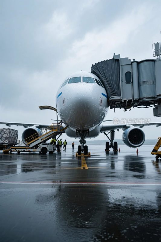 机场停机坪飞机