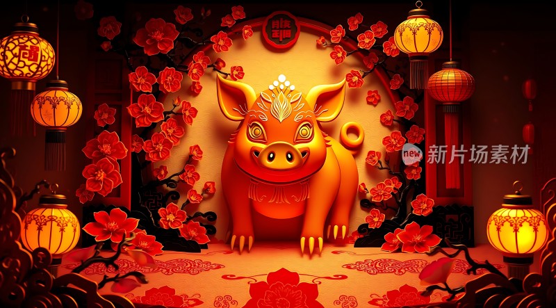 猪年大吉红红火火迎新春