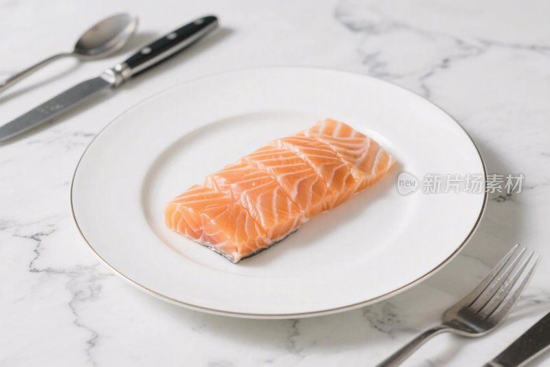 三文鱼美食摆盘