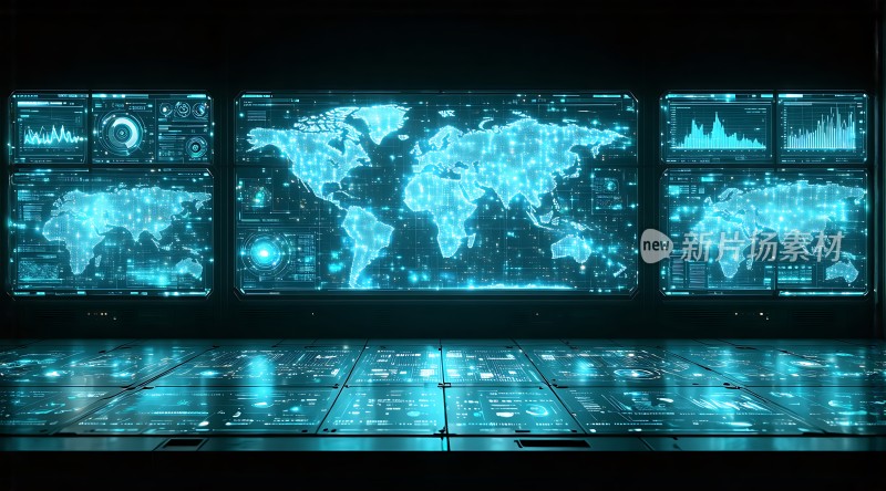 未来科技世界地图