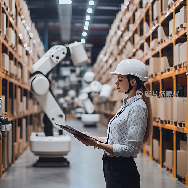 智能仓储机器人协作高效作业
