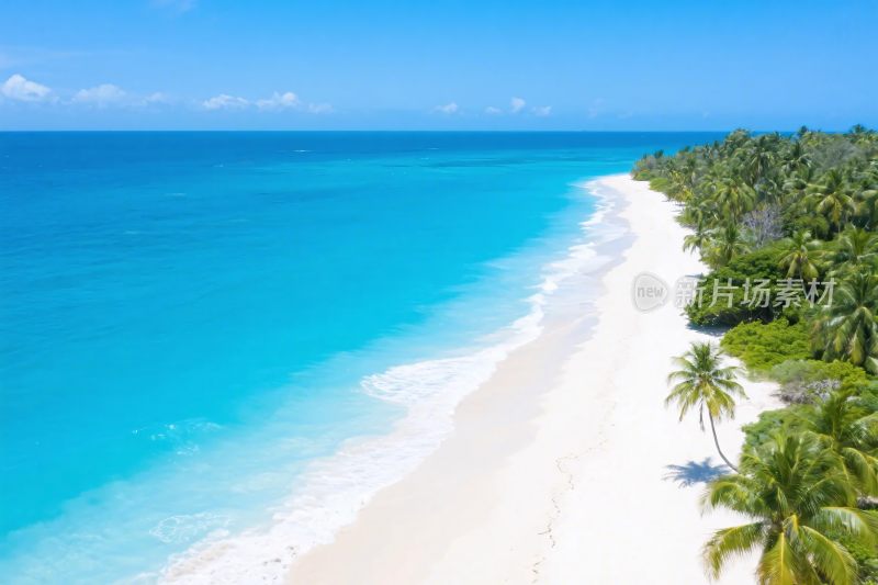 热带海滩自然风光