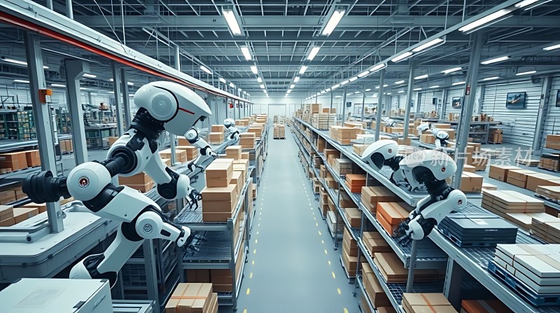 智能仓储机器人高效作业