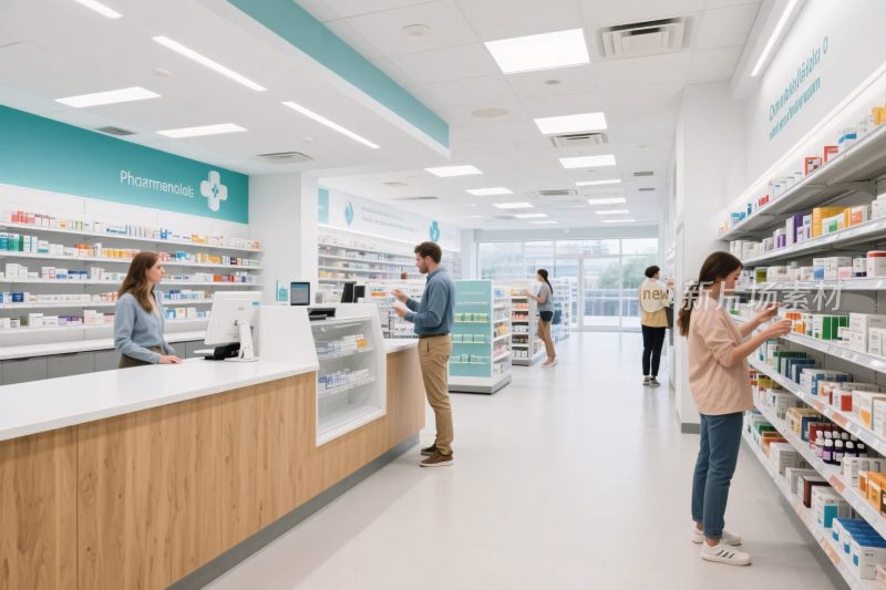 药店内部购物环境