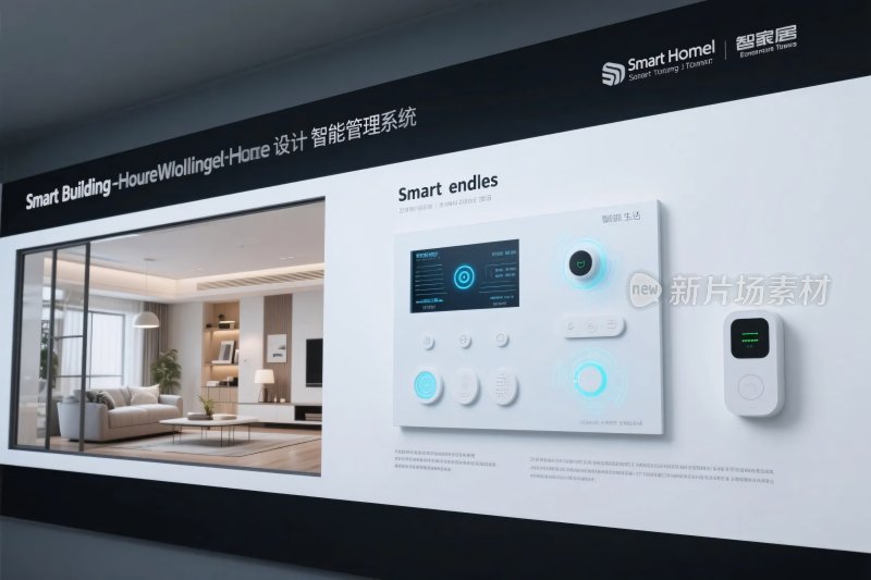 智能家居控制展示图