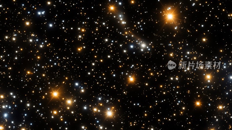 璀璨星空下的宇宙之美