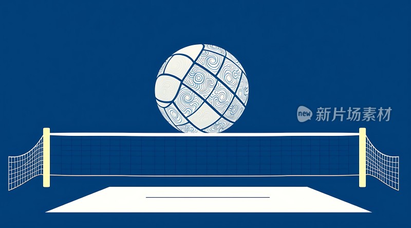 新片场素材排球运动精彩瞬间