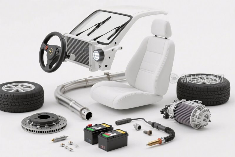 汽车零部件展示