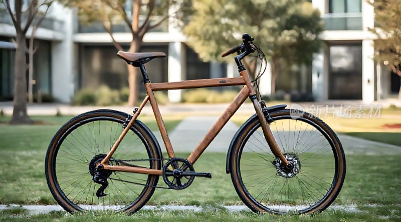 木质自行车自然与科技的完美结合
