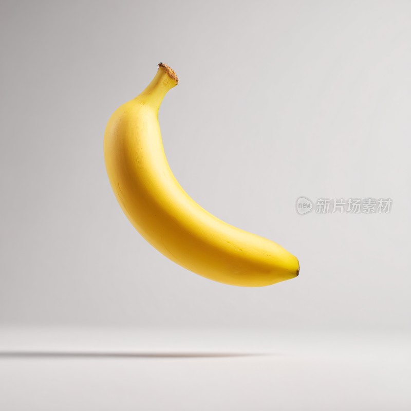 悬浮的黄色香蕉