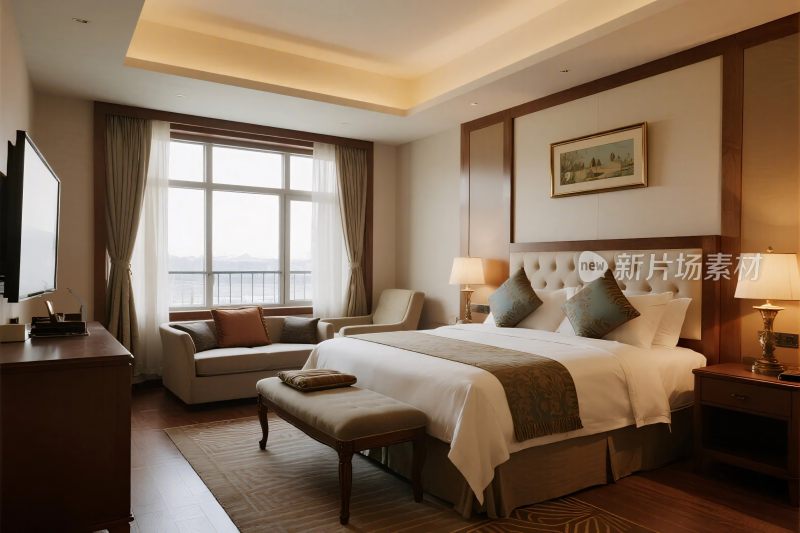 高档酒店客房实景