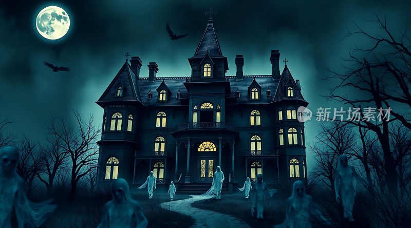 鬼影幢幢的神秘庄园