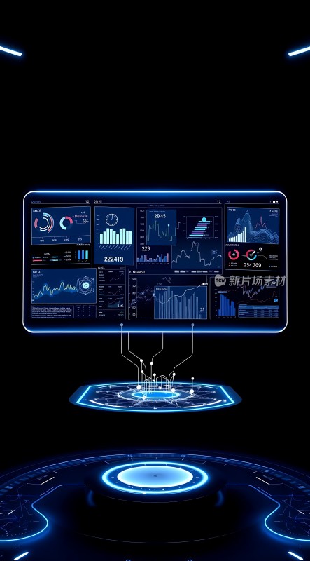 未来科技数据分析界面