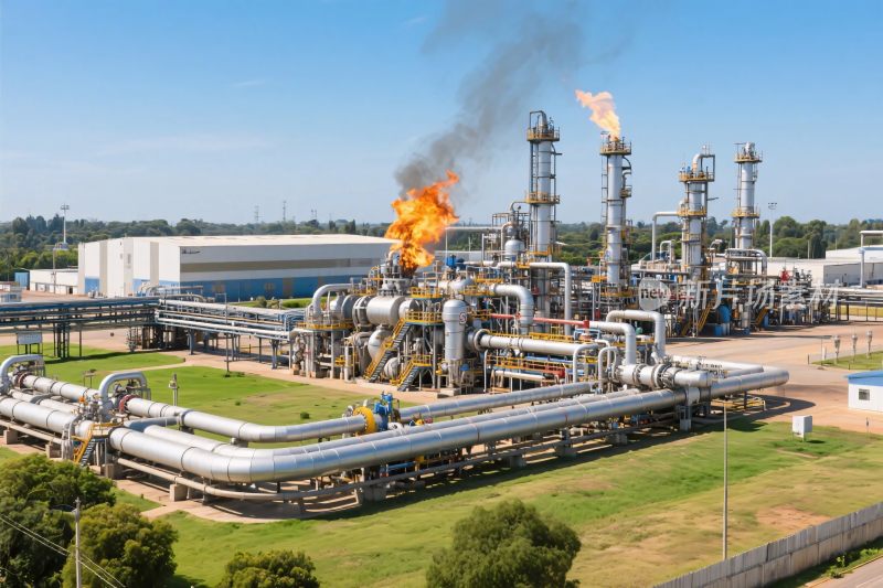 化工厂工业设施场景