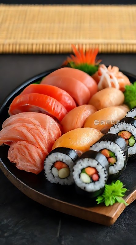 新鲜刺身寿司大餐
