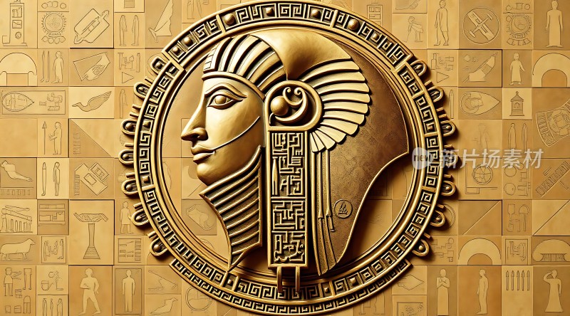 古埃及黄金面具