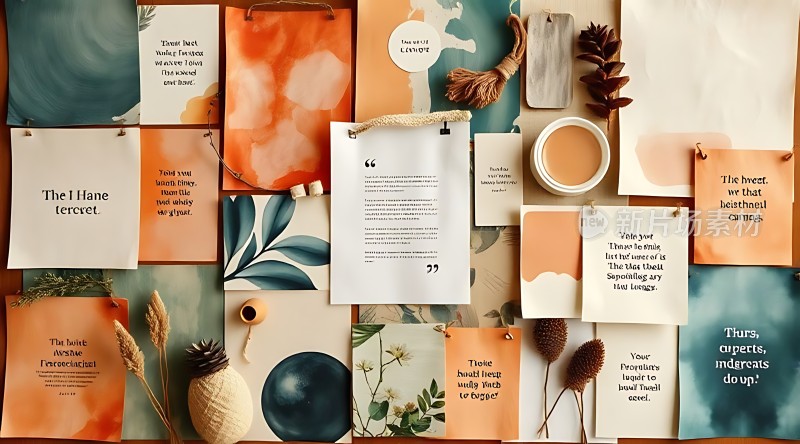 创意排版素材展示