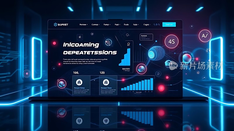 未来科技数据展示