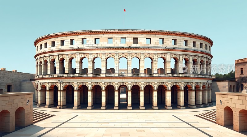 圆形剧场历史与现代交融的建筑杰作