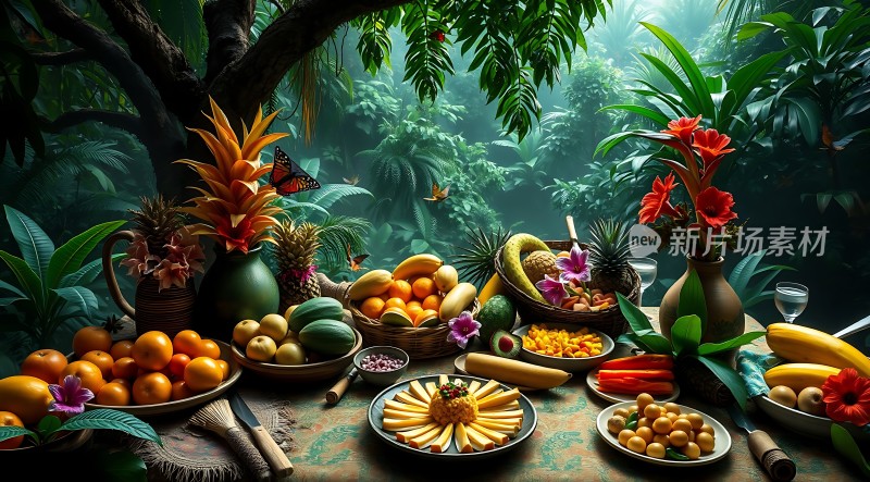 热带水果盛宴