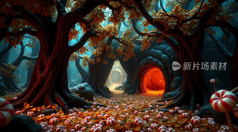 神秘森林秘境探险之旅